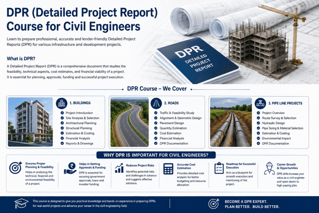 DPR for Civil Engineers