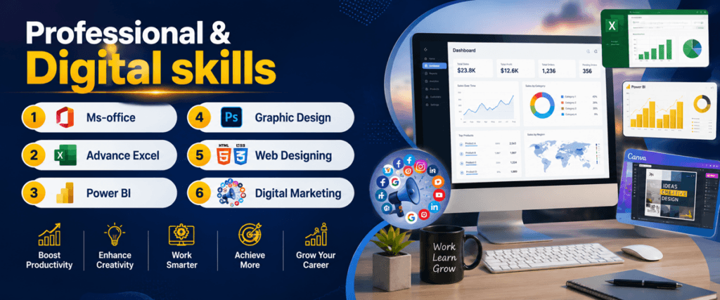 professional and digital skills
